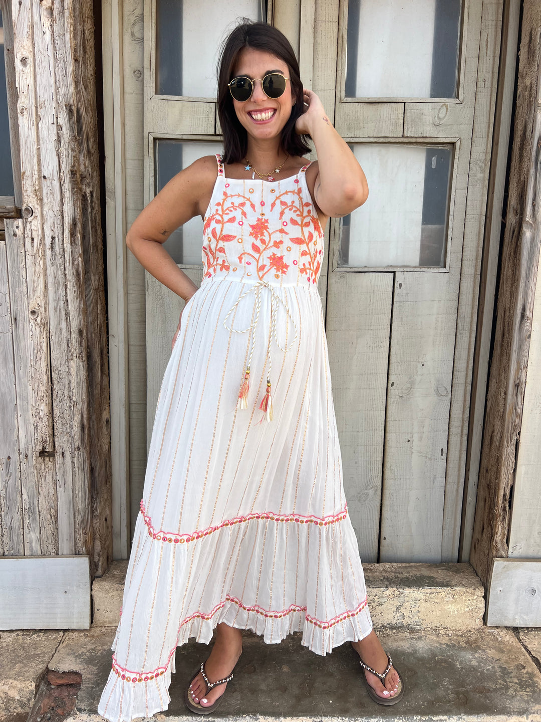Vestido Holbox blanco