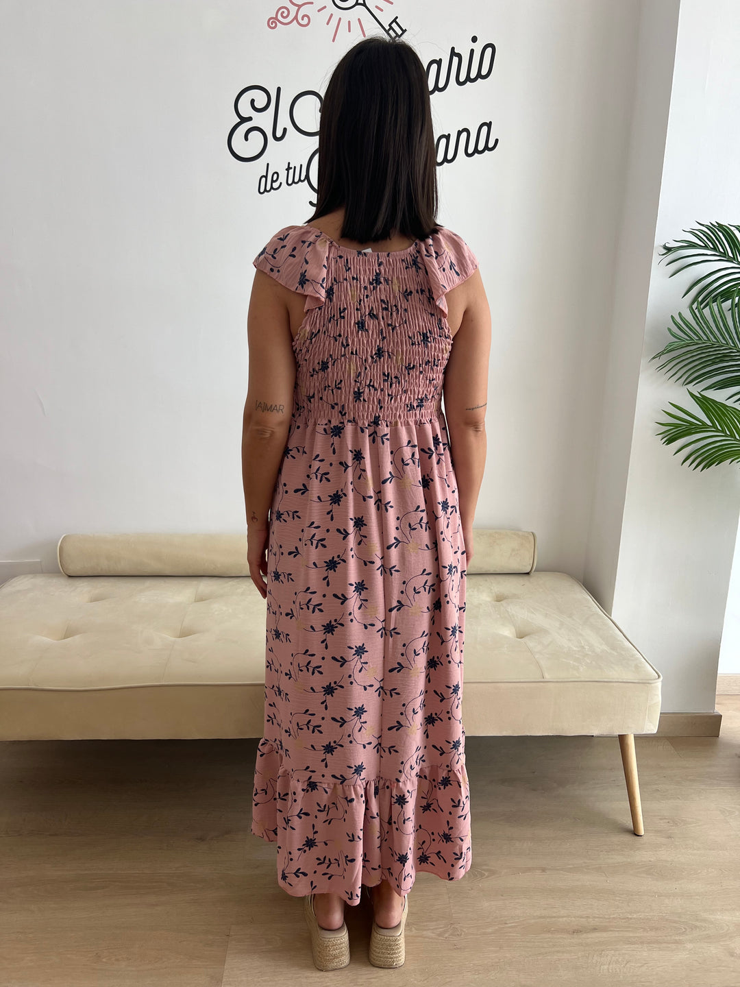 Vestido Malika rosa