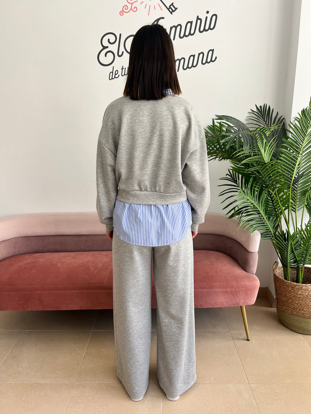 Conjunto Carrie gris