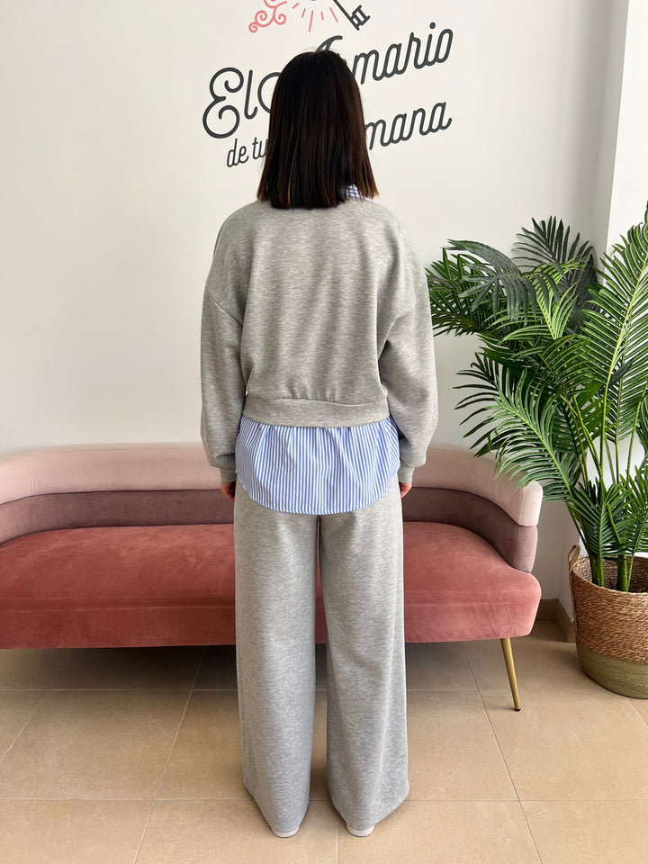 Conjunto Carrie gris