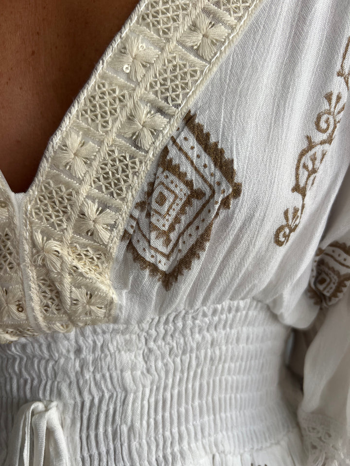 Vestido Helena blanco