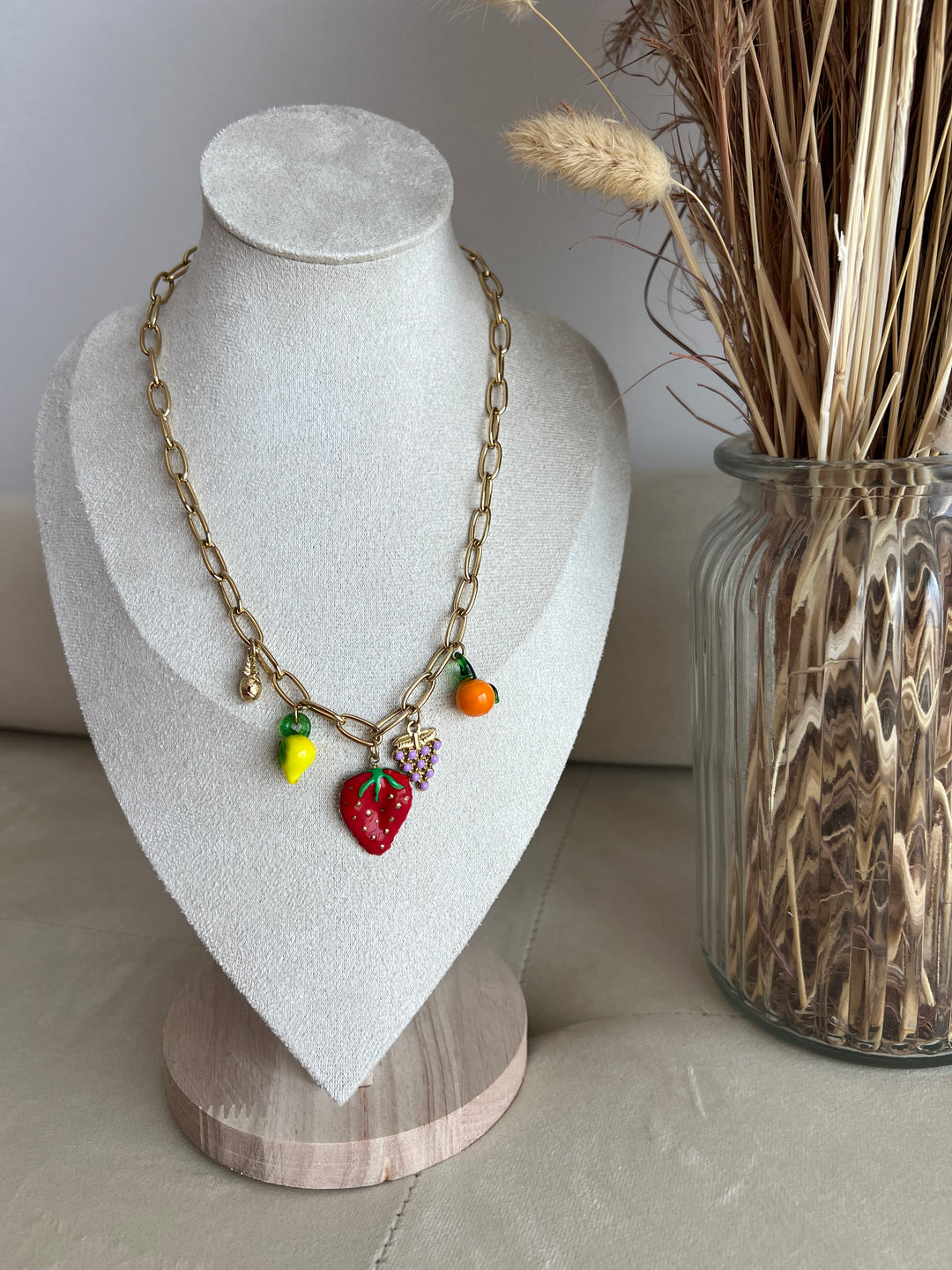 Collar Frutas (acero)