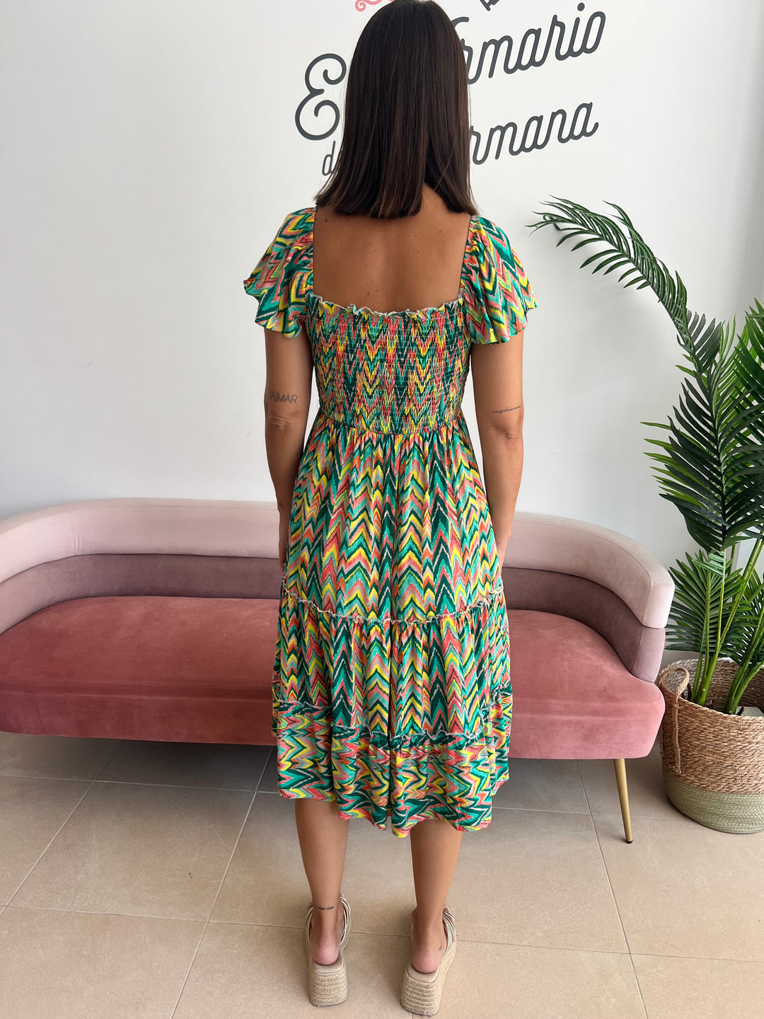 Vestido Maravilla verde