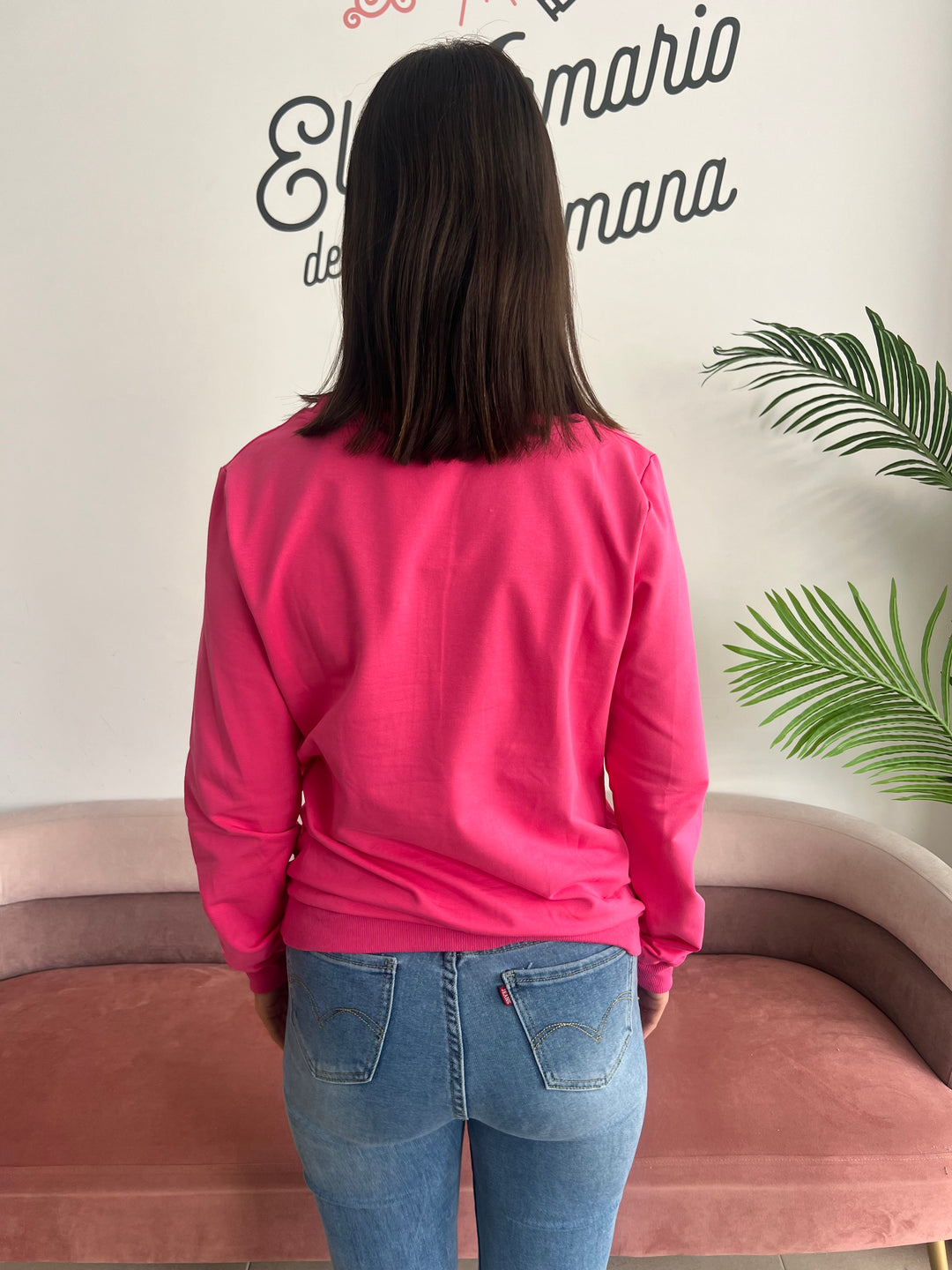Sudadera Merci fucsia