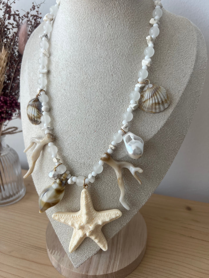 Collar Mónsul blanco (no acero)