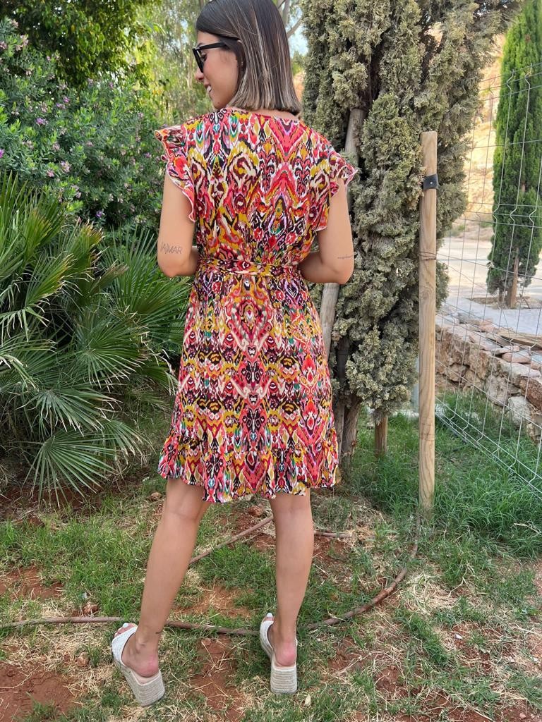 Vestido Laika naranja