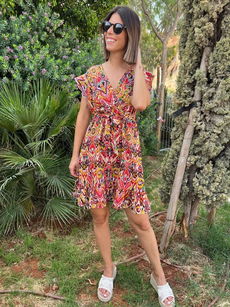Vestido Laika naranja