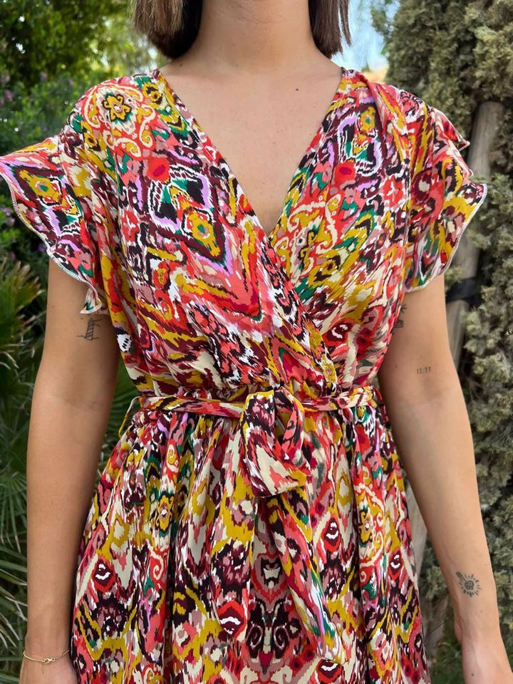 Vestido Laika naranja