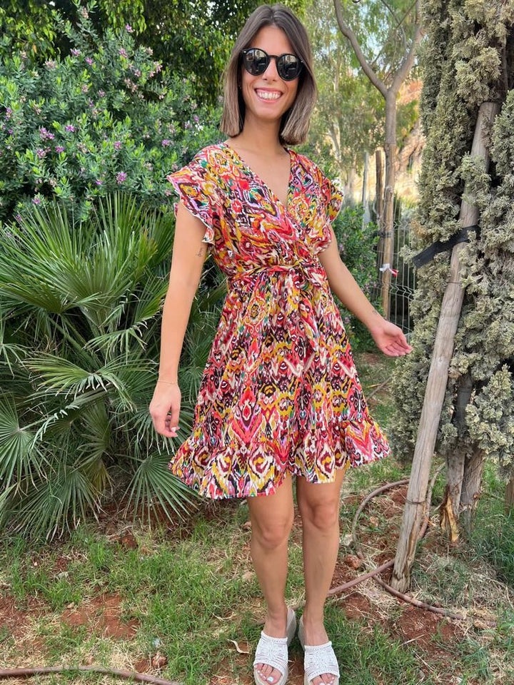 Vestido Laika naranja