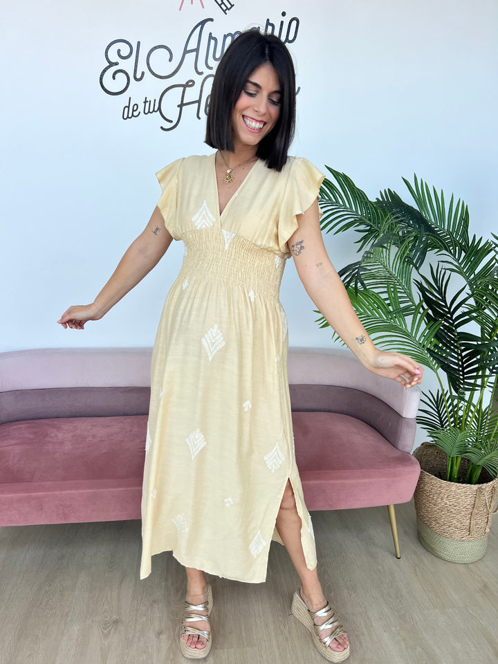 Vestido Iratxe amarillo