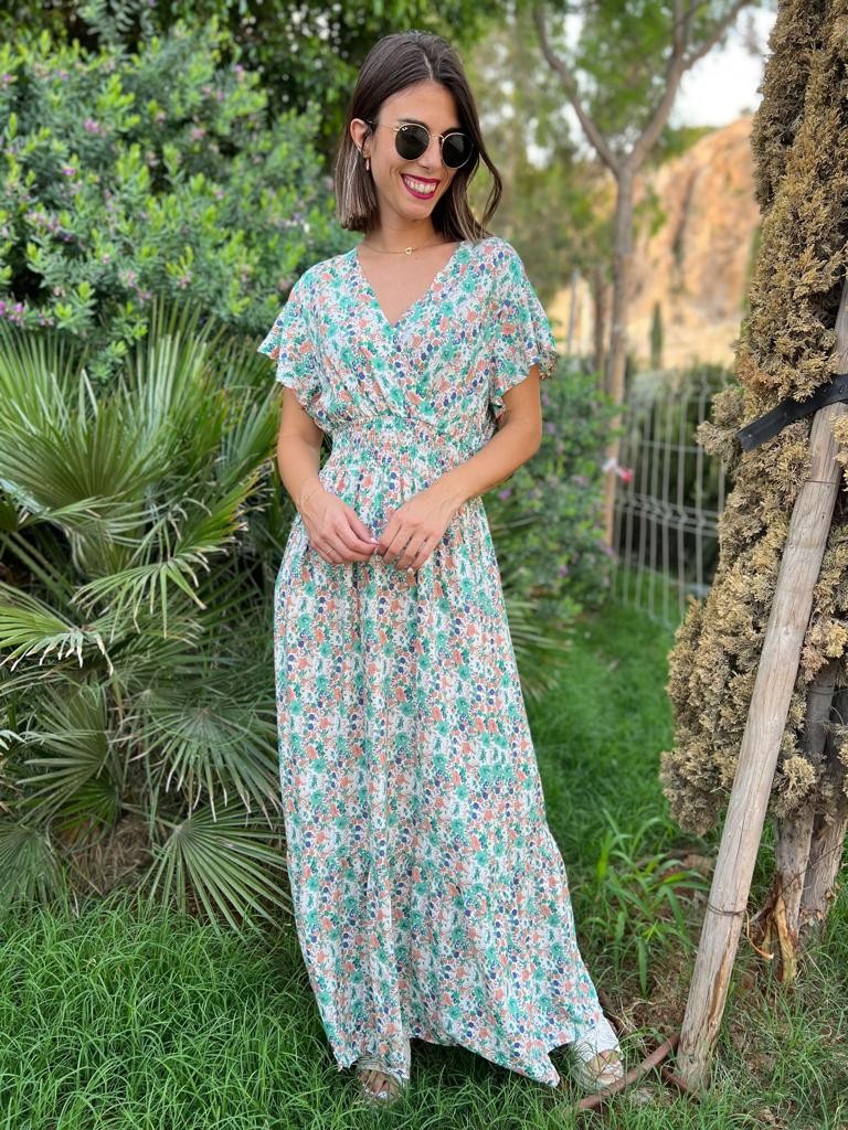 Vestido Bella verde