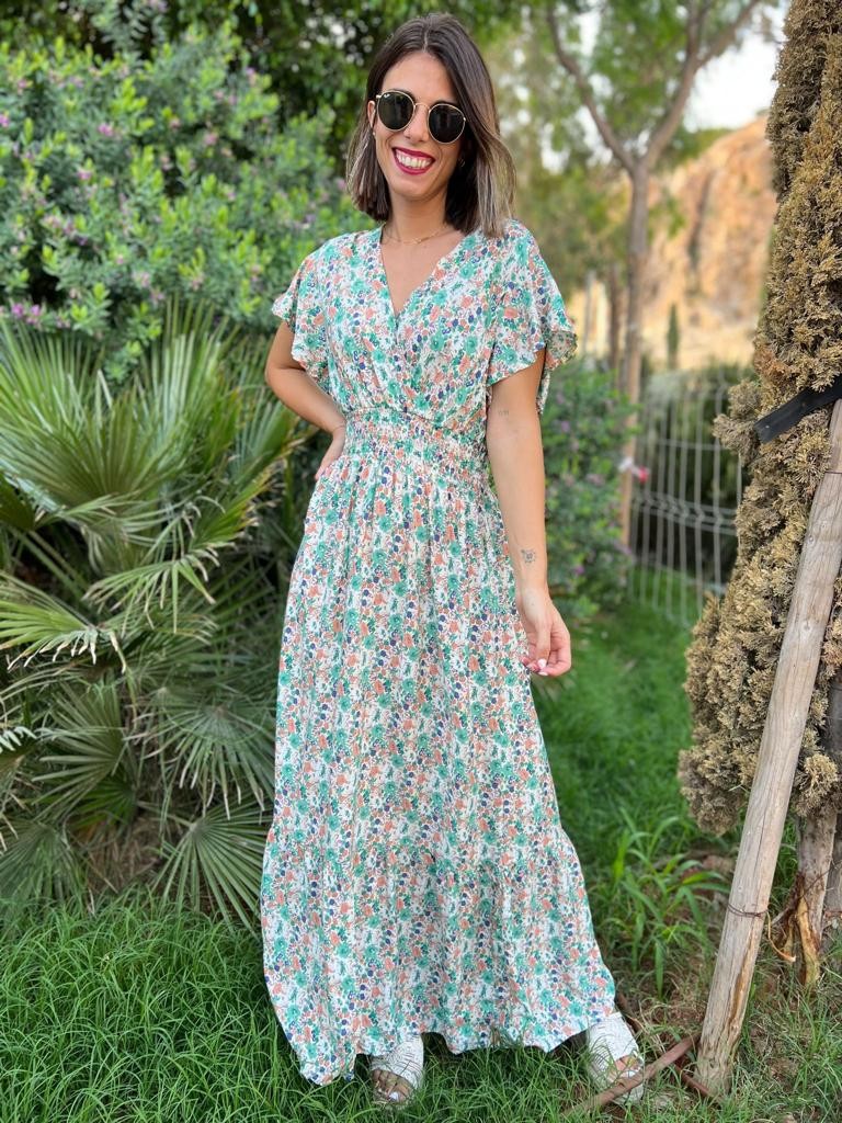 Vestido Bella verde