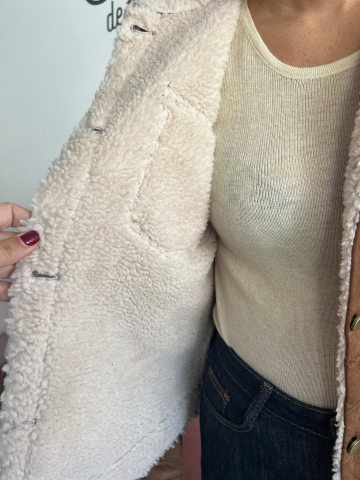 Chaqueta Nadia camel