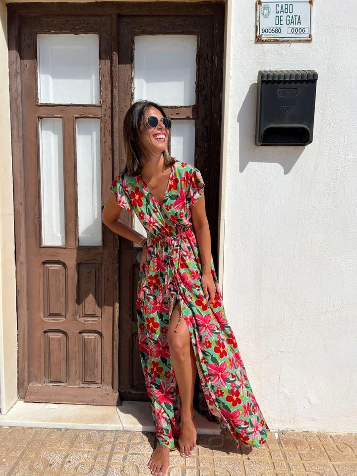 Vestido Virginia verde