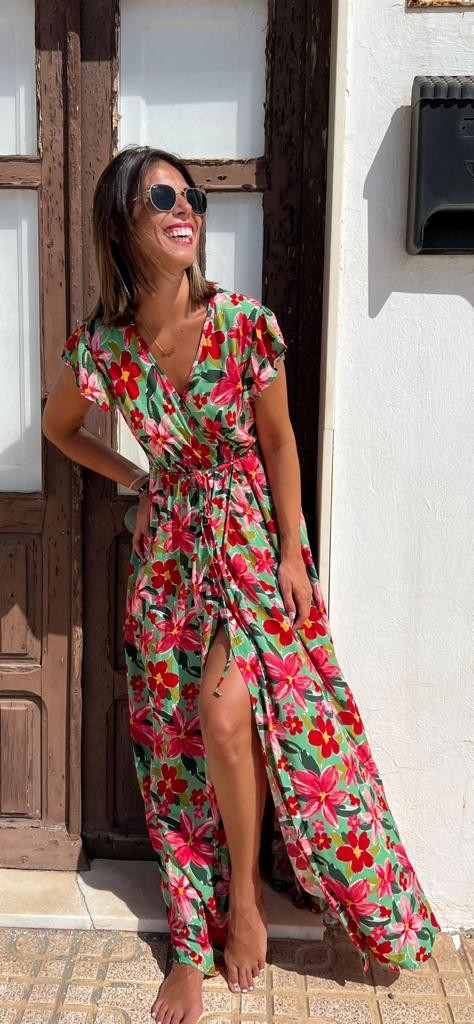 Vestido Virginia verde