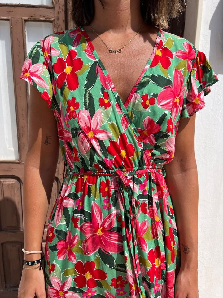 Vestido Virginia verde