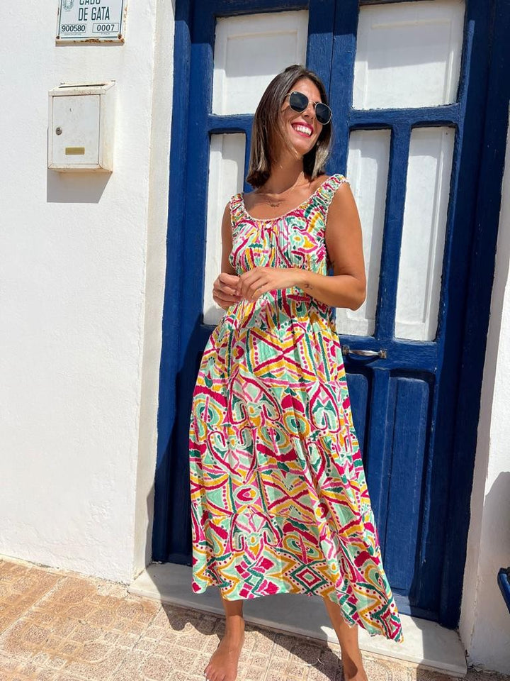 Vestido Chantál verde