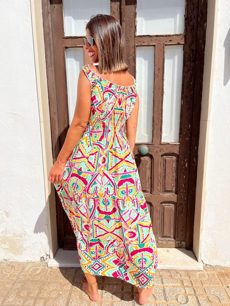 Vestido Chantál verde