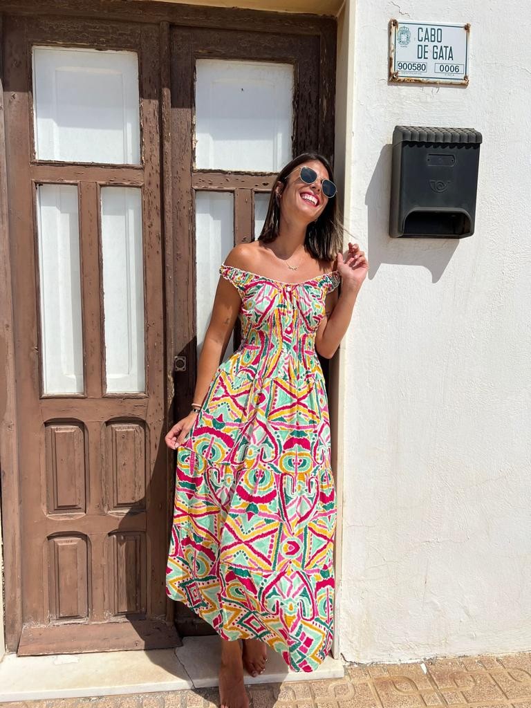 Vestido Chantál verde