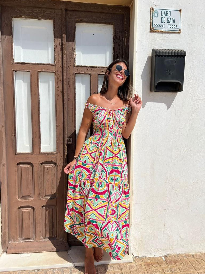 Vestido Chantál verde