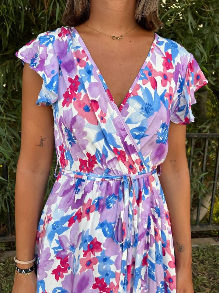 Vestido Encarni malva