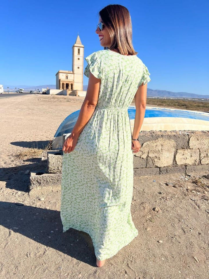 Vestido Adela verde