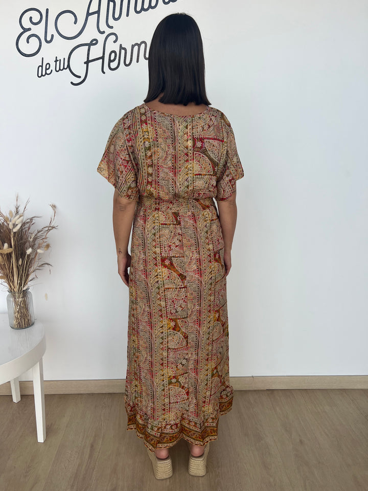 Vestido Vanesa camel