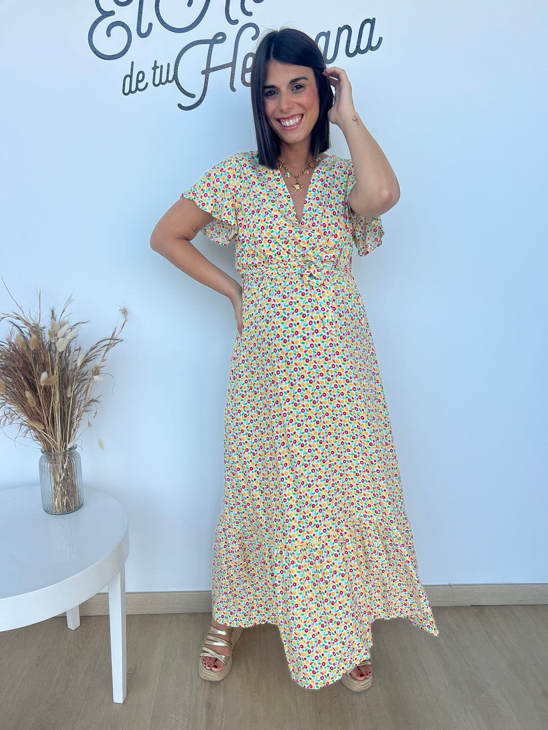 Vestido Sidney amarillo