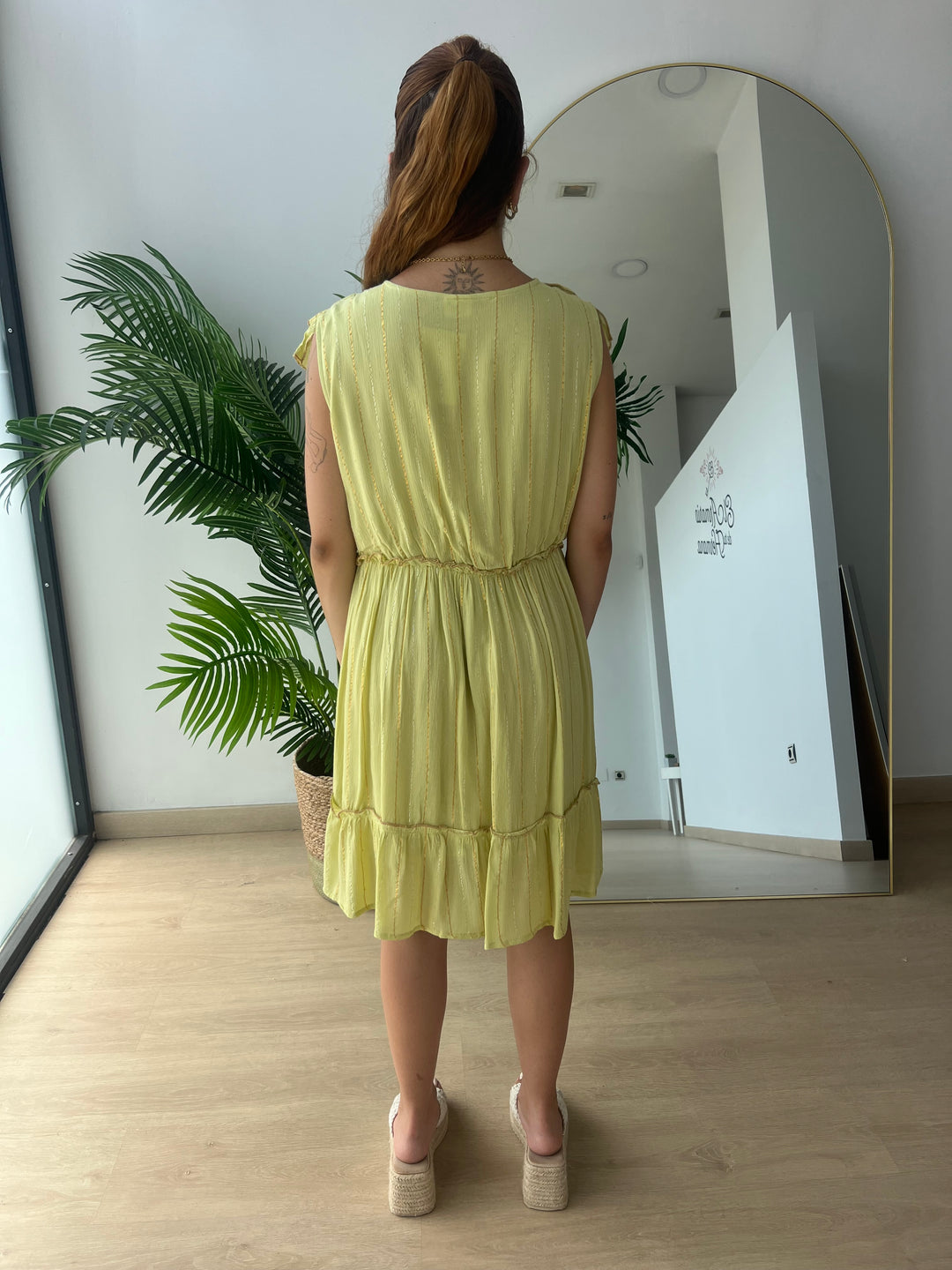 Vestido Saona verde