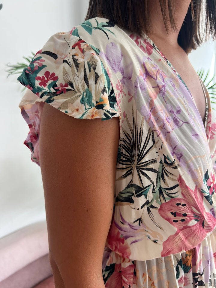 Vestido Ainhoa beige