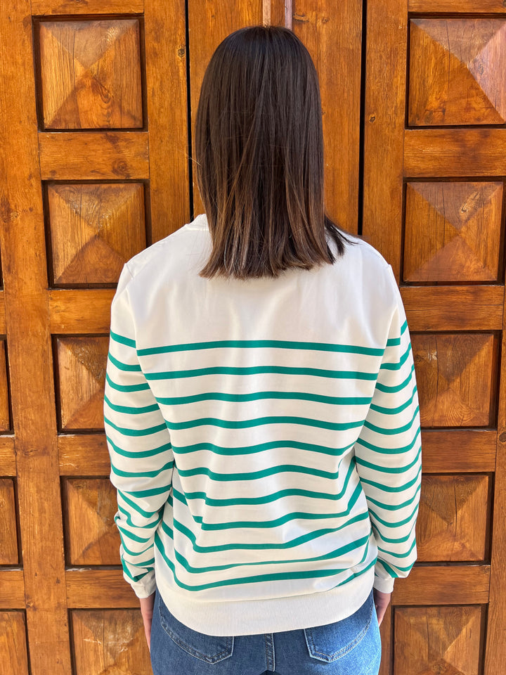 Sudadera Amor verde