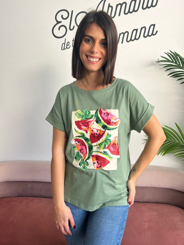 Camiseta Sandías