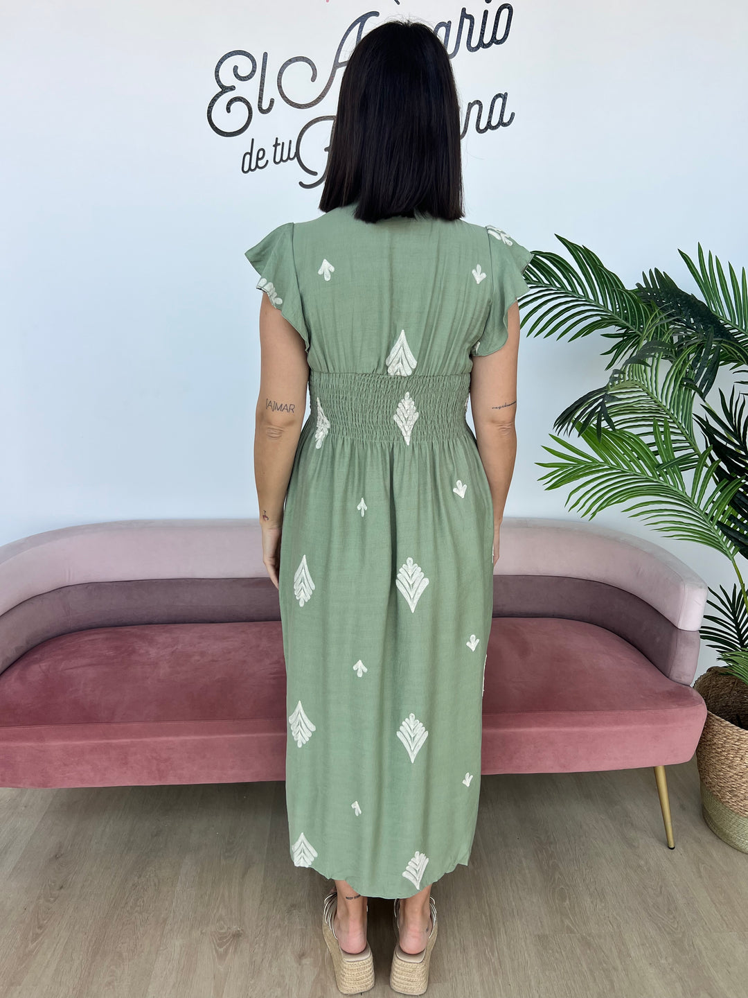 Vestido Iratxe verde