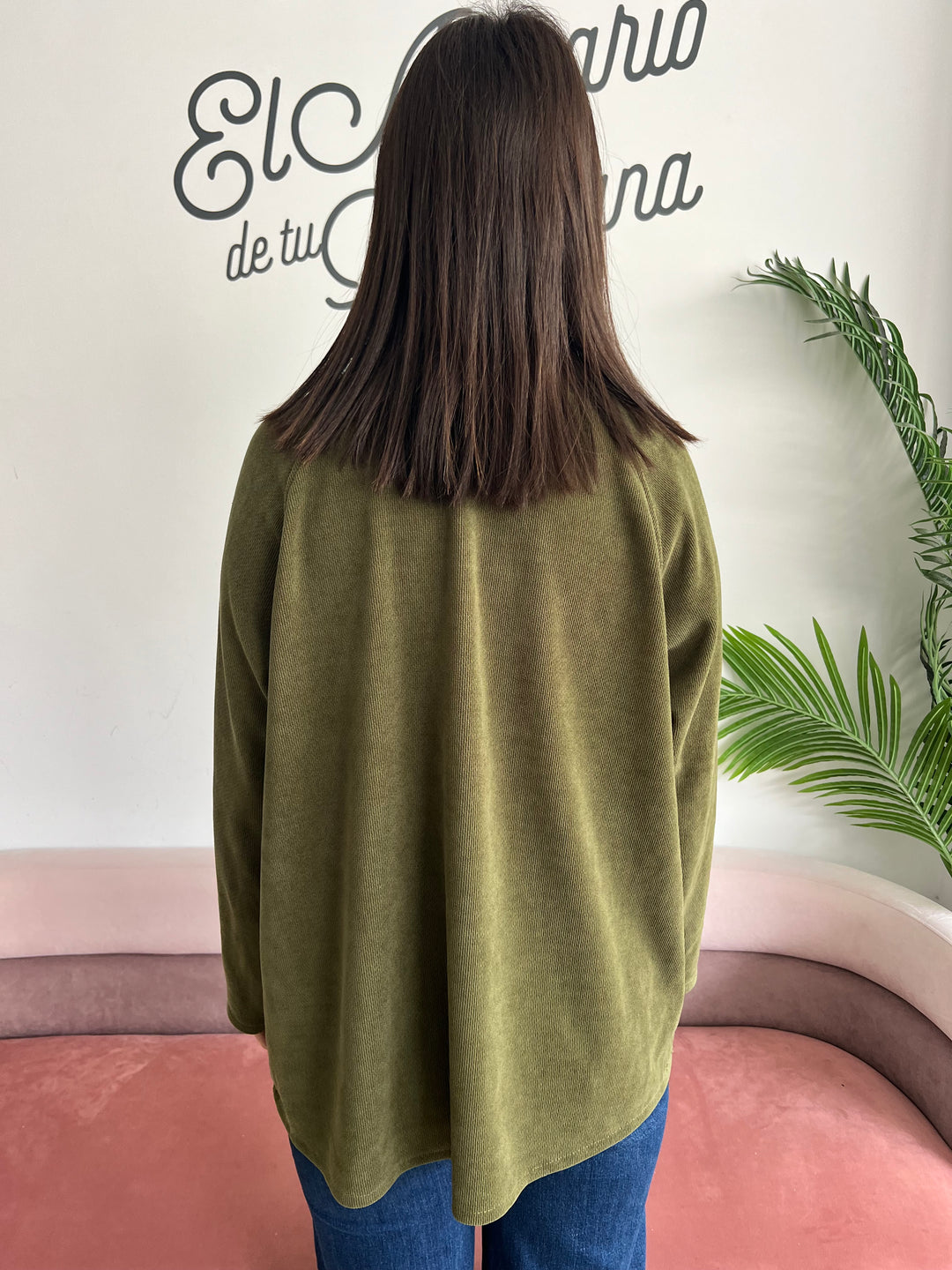 Sudadera Charly verde oscuro