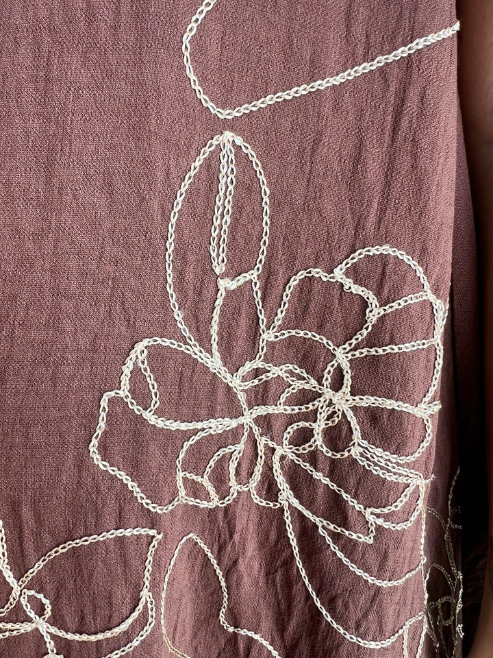 Vestido Alma marrón