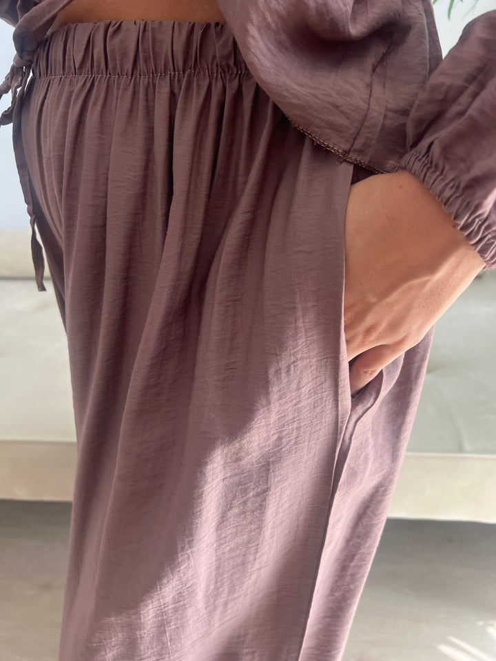 Pantalón Malú caqui