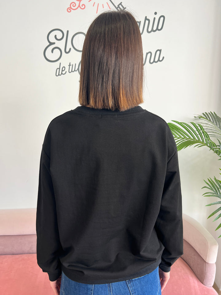 Sudadera Marlon negro
