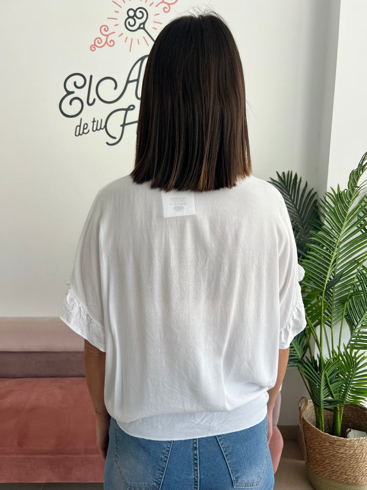 Camisa Kuky blanco