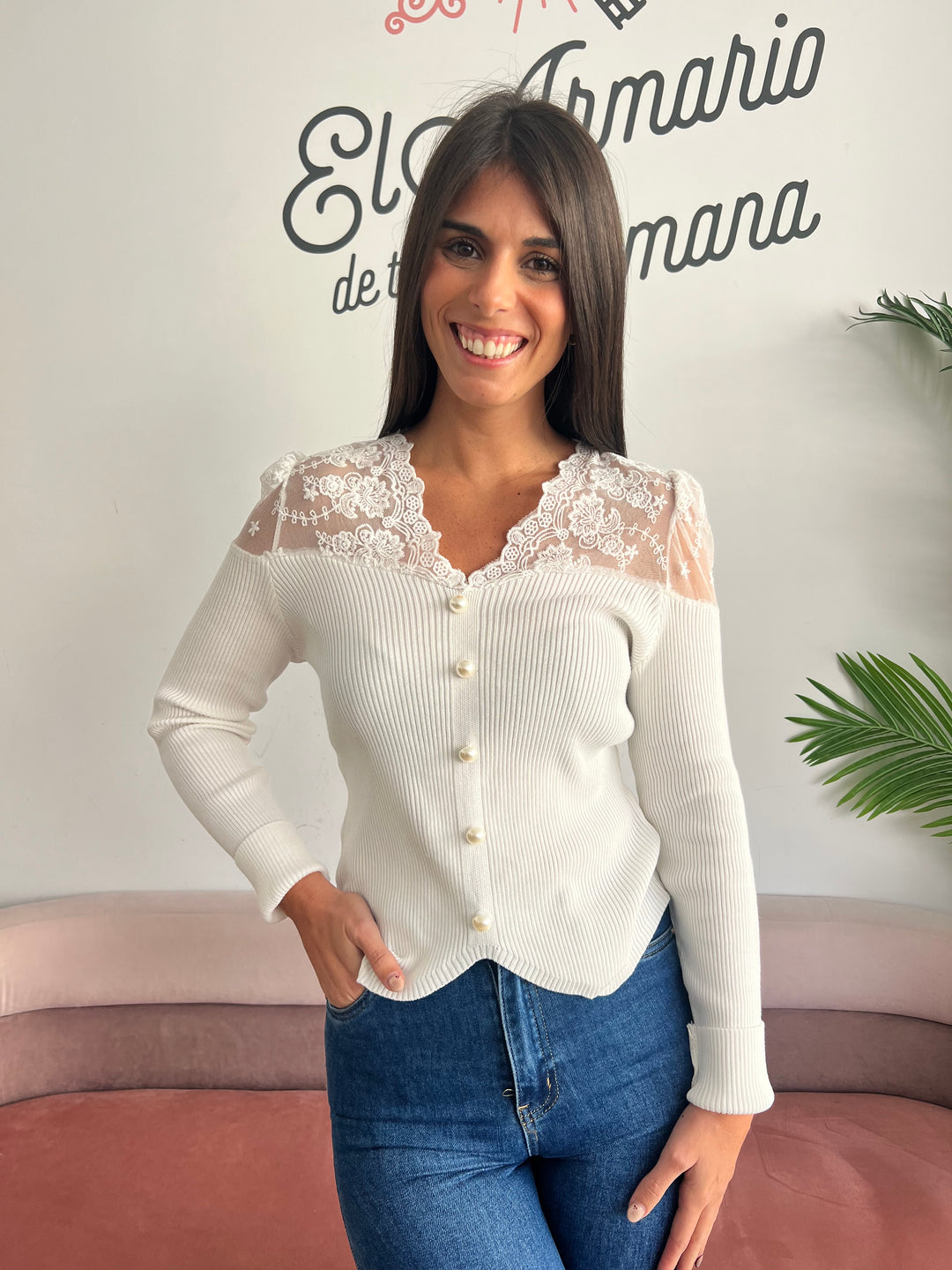 Jersey Tamara blanco