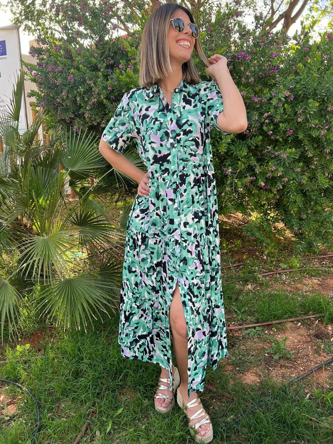 Vestido Lima verde