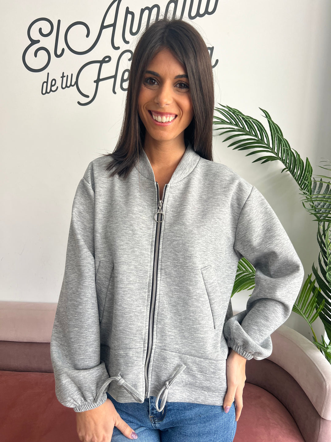 Chaqueta Bárbara gris