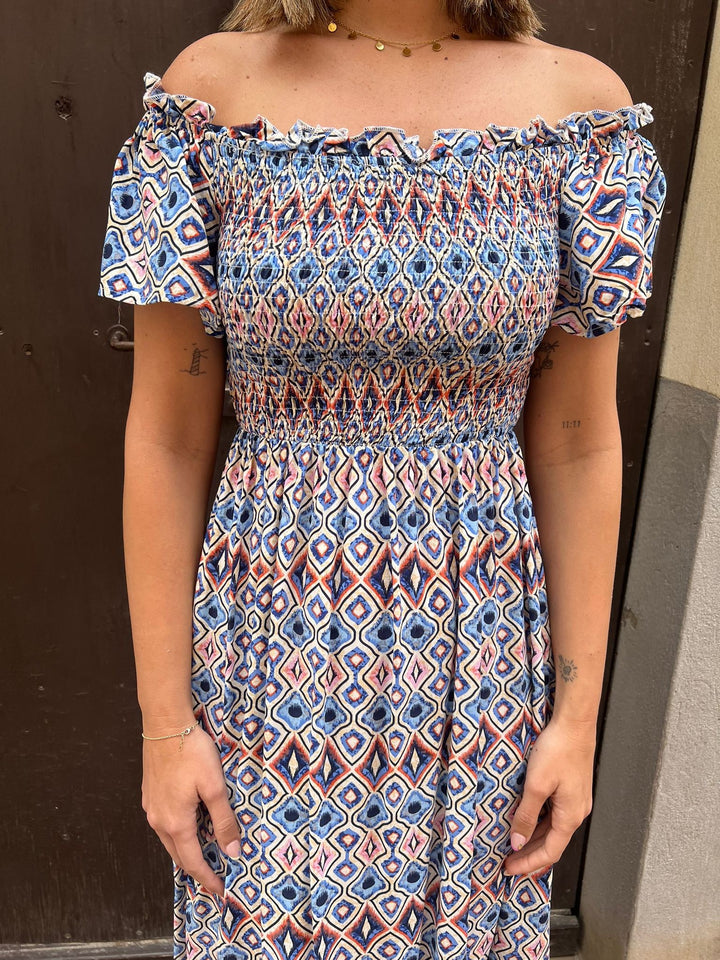 Vestido Brenda azul