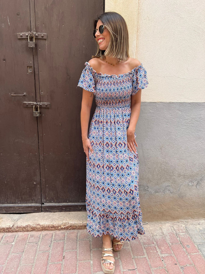 Vestido Brenda azul