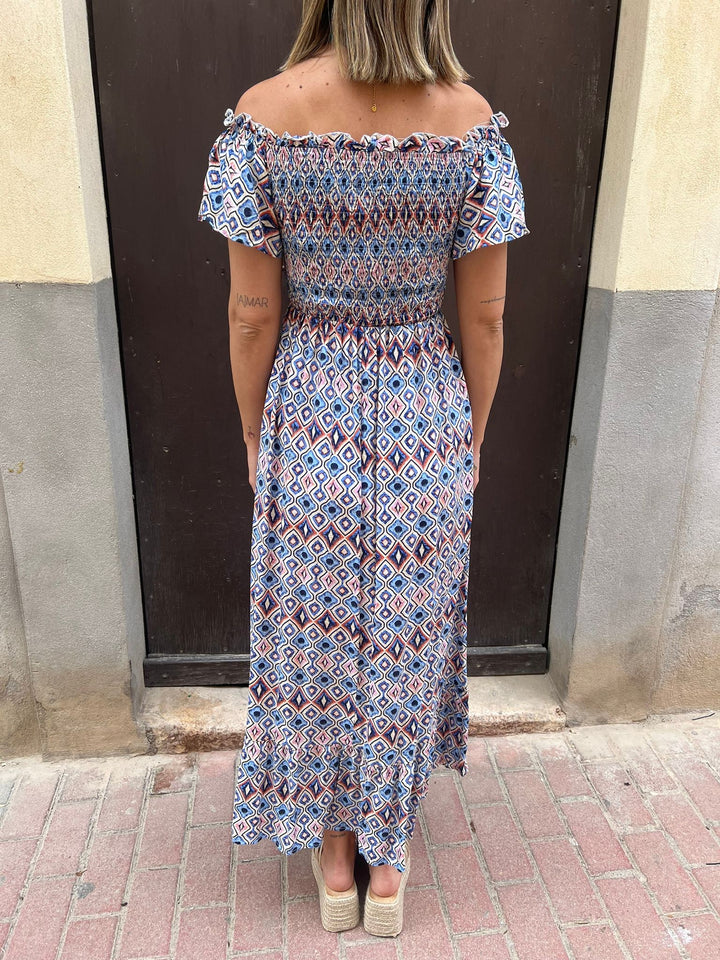 Vestido Brenda azul