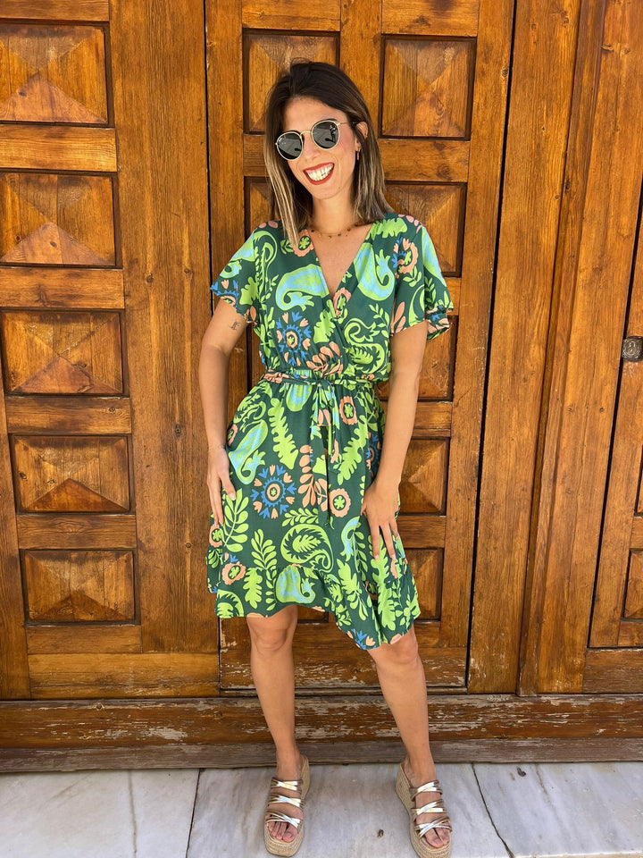 Vestido Adriana verde