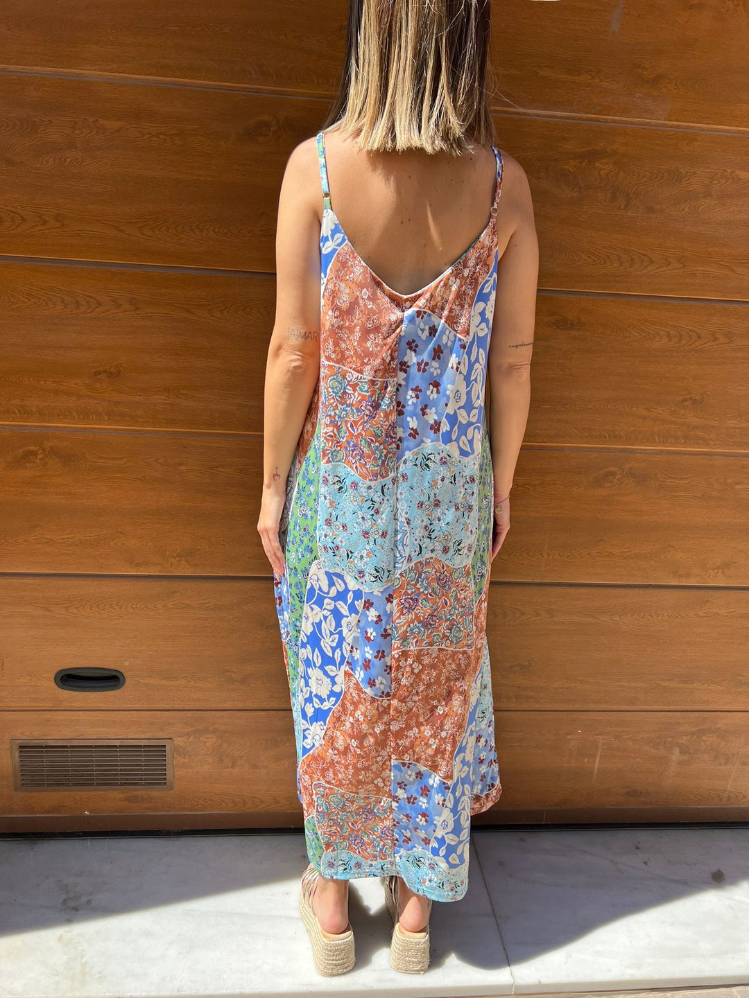 Vestido Aurora azul
