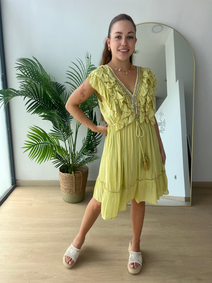 Vestido Saona verde