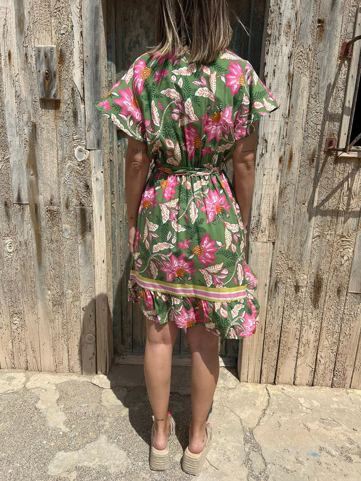 Vestido Luna verde