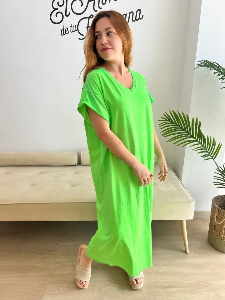 Vestido Lourdes verde