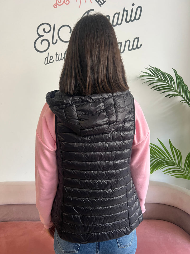 Chaleco Mónica negro